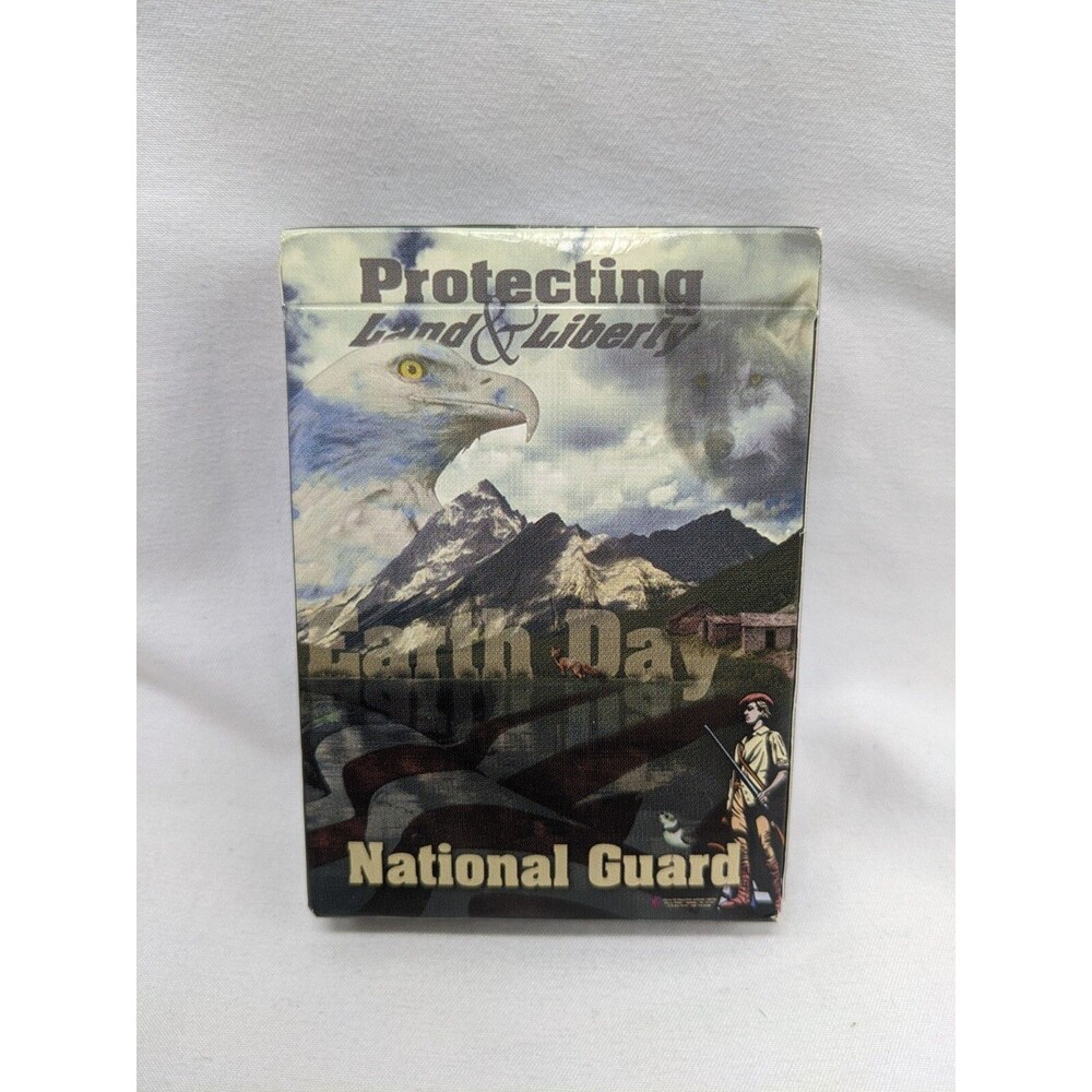 National Guard Environmental Earth Day Playing Cards